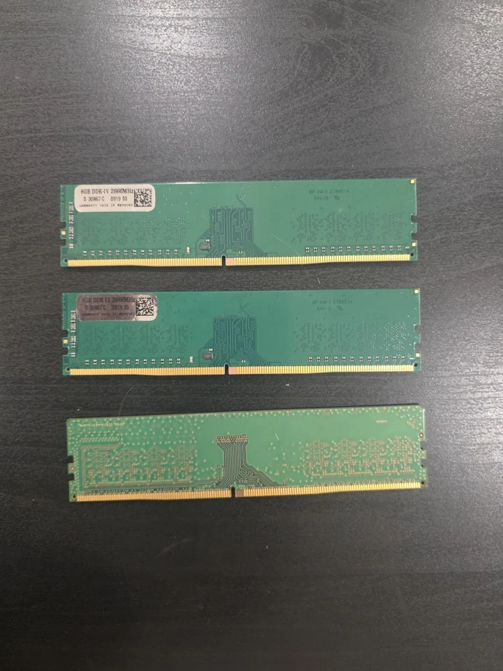 DDR4 RAM 8GB × 3 (Samsung And Unknown) - Image 2 of 4
