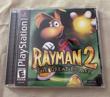 Rayman 2 PS1 The Great Escape CIB Sony PlayStation 1 1999 Complete w/ Manaul B