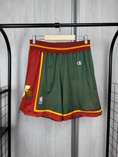 1998-1999 Seattle Supersonics Basketball Shorts Champion S