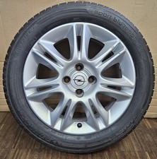 1x Opel Corsa D 16 Zoll Alufelge 6x16 ET40 OP033 13211902 13211903 SR 195/55 7mm