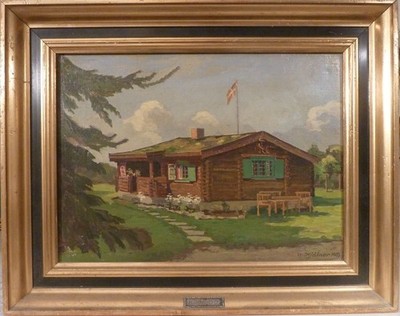 THEODOR KJOLNER! IDYLLIC OLD DANISH SUMMERHOUSE WITH FLAG