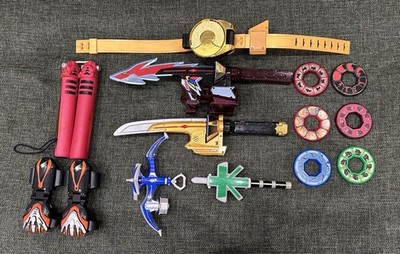 Power Rangers Jungle Fury Gekiranger Shinkenger Mopher 6set Bundle Bulk Japan