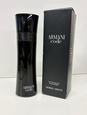 Armani Code by Giorgio Armani For Men 4.2 oz EDT Spray In UNSEALED BOX.