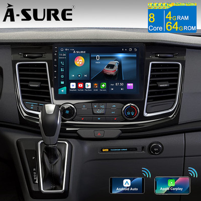 4+64GB Android 14 Carplay Autoradio Für 2 Din Ford Transit Custom 2018-2022 SWC