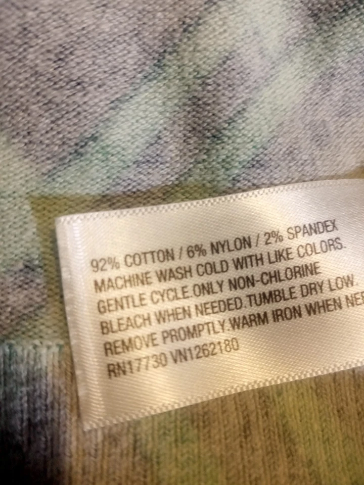 Suéter Merona a Cuadros Verde Y Negro Talla M Foto 2 de 4