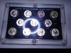 1942-1945 WWII "GEM" UNCIRCULATED JEFFERSON WARTIME 35% SILVER NICKEL COIN SET — photo 1