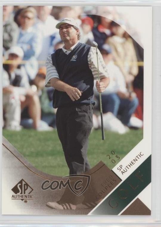 2003 SP Authentic Fred Couples #28SPA 0a1