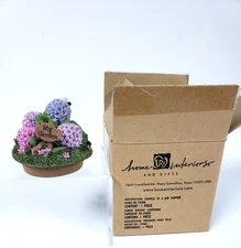 Home Interiors Jar Candle Topper My garden design #12136