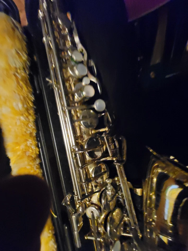 Saxofón BUNDY II Selmer The Selmer BUNDY II ALTO Latón Saxofón Cuello y Estuche Foto 4 de 4