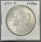 1897-P XF/AU $1 Morgan 90% Silver Dollar Philadelphia Mint