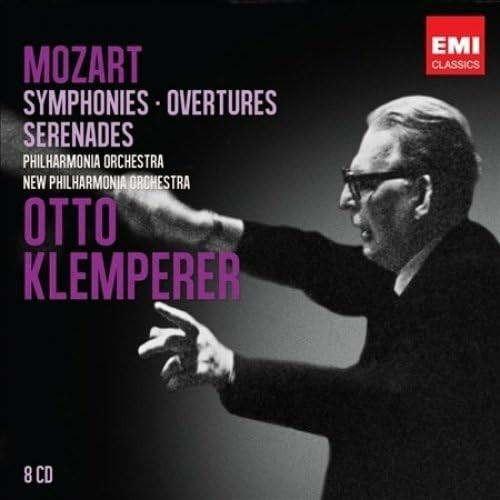 Otto Klemperer Mozart Symphonies Overtures Serenades 8 CD EMI Classics LIKE NEW