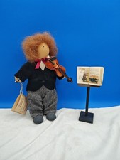 Vintage 1993 Lizzie High Wood Doll "James Valentine" w/ Violin