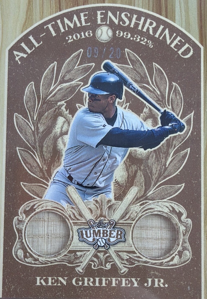 2025 Leaf Lumber - All-Time Enshrined Ken Griffey Jr #AE-38 Bronze