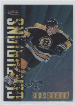 1998-99 Topps Finest Centurions 476/500 Sergei Samsonov #C20 06tj