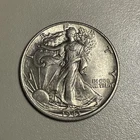 1943 Walking Liberty Half Dollar 50 cents USA America Eagle AU