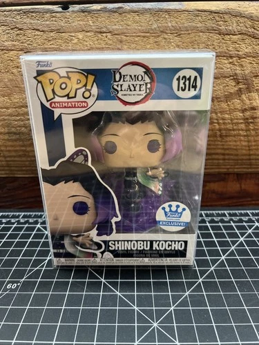 Funko Pop! Shinobu Kochu Exclusive Demon Slayer Vinyl Figure #1314 Pop Protector