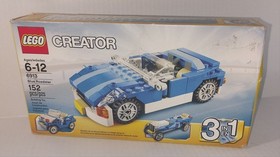 Lego Creator 6913 Blue Roadster New Damaged Box