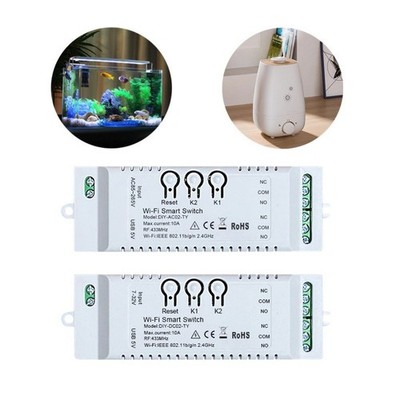 APP Steuerschalter WiFi f��r relais Hausautomation 2,4GHz B/g/n USB 5V Eingang