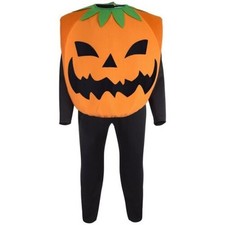 Kids Girls Boys Scary Pumpkin Costume Including Black Oneise