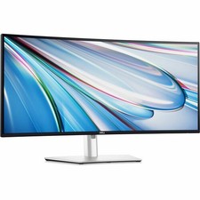 Dell UltraSharp U3425WE 34 Class UW-QHD Curved Screen LED Monitor - 21:9 - Blac