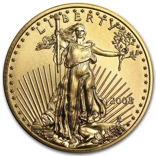 2008 American Gold Eagle 1/4 oz — photo from the most recent tracked eBay sale