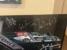 Autographed John Force Racing Team Mac Tool Cart