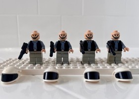 LEGO Star Wars Rebel Scout Fleet Trooper Minifigure Lot 4 sw0187 7668 10198