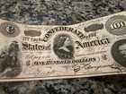 Two Rare 100 Dollar Confederate Bills With Cosective Serial Numbers — photo 4