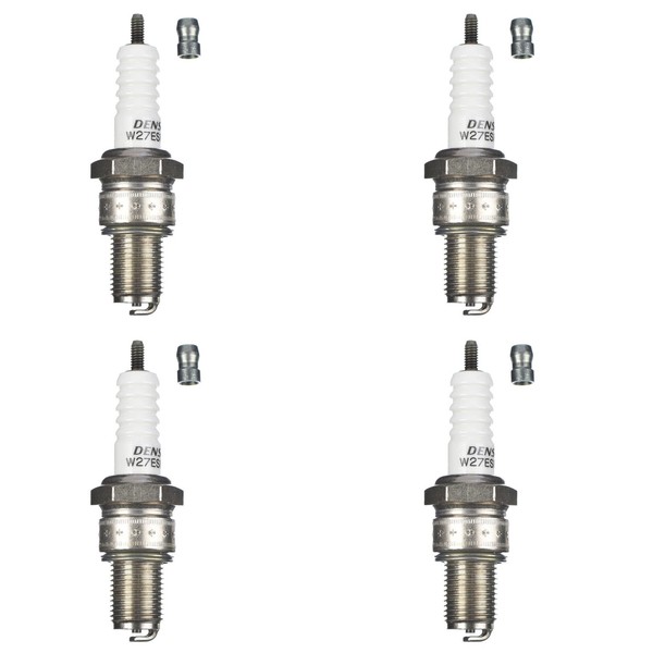 Denso ZüNdkerze W27ESR-U 4Er Set (FüR: Aprilia Tuareg 125 Wind 91-92 )-image