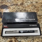 EUC Tommy G Thompson Parker Pen Black Ink WORKS USA Made Wisconsin Governor — photo 1