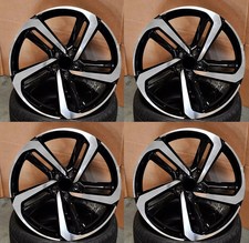 18 Wheels For Honda Accord Crv Civic 18x8 45 5x114.3 Black Machine Rims Set 4 18 Wheels For Honda Accord Crv Civic 18x8 45 5x114.3 Black Machine Rims Set 4
