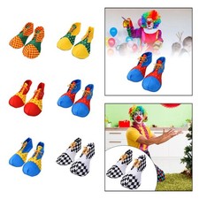 Clown-Schuhe, Regenbogen-Schuhe, Karneval, Weihnachten, Party-Dekoration,
