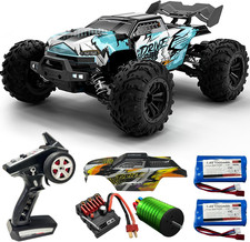 1:16 Scale Brushless RC Car - 50 MPH High Speed All Terrain Off-Road Monster Tr