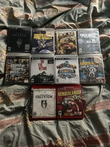 PS3 PlayStation 3 Games 10 All CIB Lot Bundle TESTED & WORKING