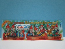 BPZ Die Blumentopfzwerge ohne Text 1988 100% Original