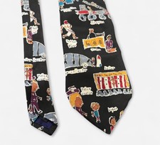 Save the Children Men's Neck Tie When I Grow Up Occupation Theme Novelty