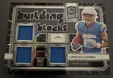 🔥🔥2024 Spectra Ladd Mcconkey Rookie /75 Building Blocks Hyper Chargers🔥🔥