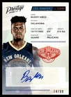 2016-17 Panini Prestige NBA Passport Signatures Buddy Hield Rookie Auto 74/99