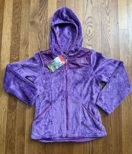 The North Face Full Zip Fleece Hoodie Girl s Medium 10/12