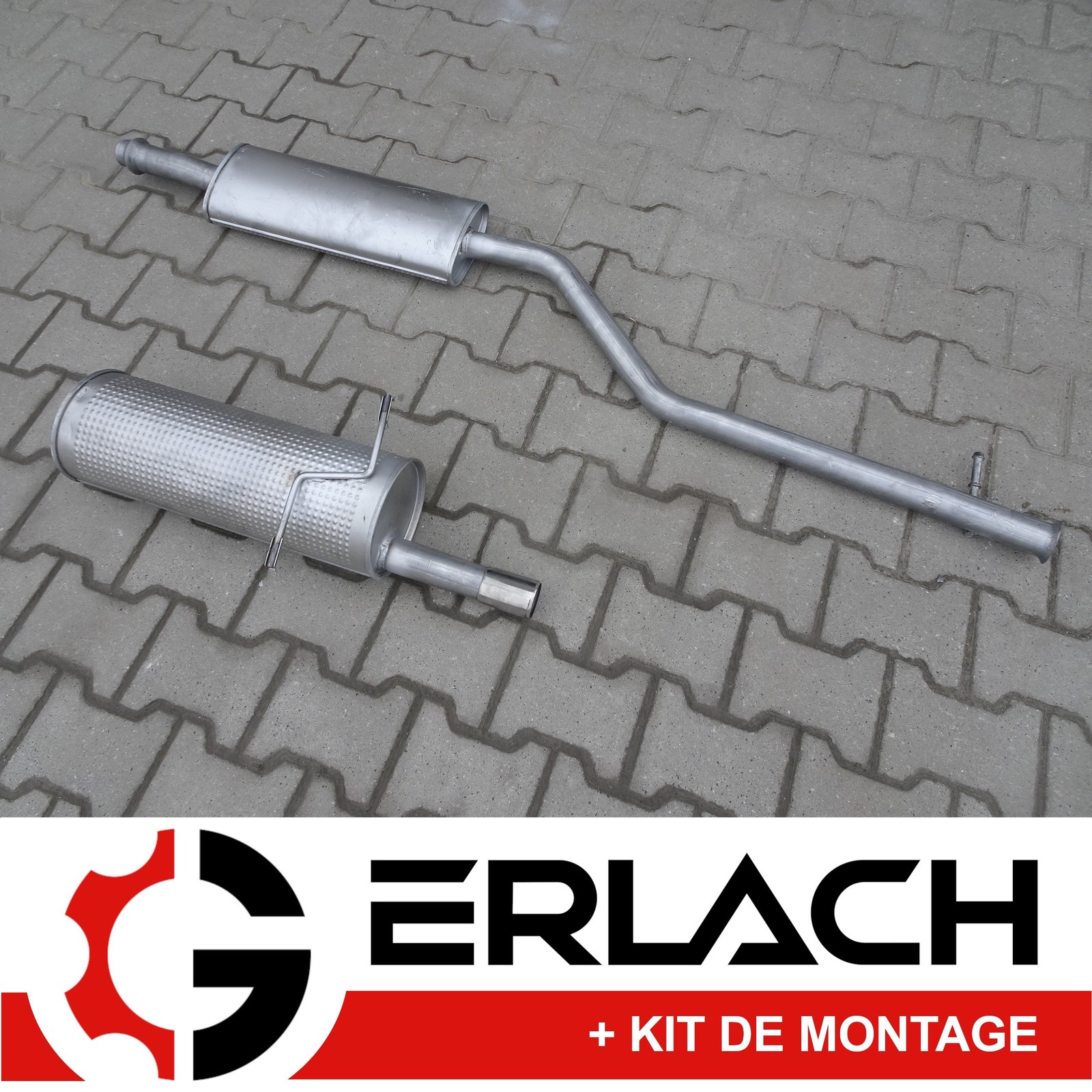 Échappement silencieux 172 Citroen Xsara Picasso 1.8 16V essence 1999-2005