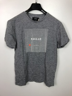 KHUJO Damen T-Shirts Modell: Tribe Grau XXL