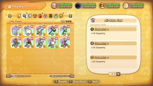 🛠️ Legendary Life Tools Set (alle 10) - Schnelle Lieferung - Fantasy Life i - Bild 7 von 13