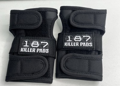 187 Killer Pads Wrist Guard Small Black Skateboard Inline Skate Roller Derby 