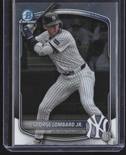 2025 Bowman Chrome #BCP-164 George Lombard Jr. Prospects New York Yankees