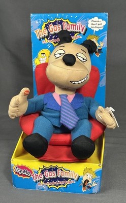 Vintage Smart Planet Gas Family Bad Bad Doggie Animatronic Fart Toy WORKS In Box
