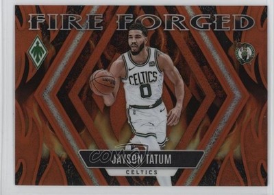 2023-24 Panini Phoenix Fire Forged Orange 4/49 Jayson Tatum #20 ux8