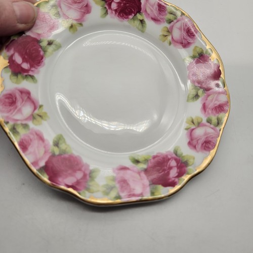 2 Platos de Postre Vintage Rosenthal Crisantemo Cacilio Patrón Rosa Floral 6" - Imagen 3 de 20