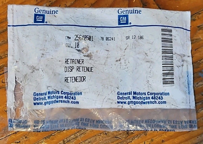 (Bag of 10) Genuine GM 25640501 Multi-Purpose Retainers OEM *FAST FREE SHIPPING 