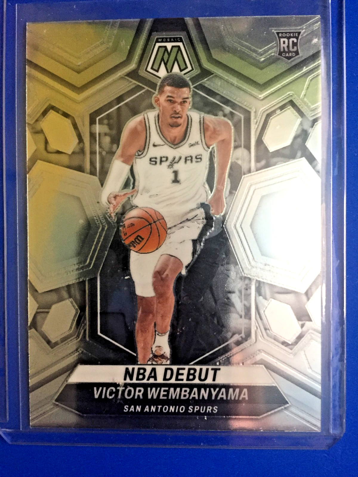 2023-24 Panini Mosaic - NBA Debut Victor Wembanyama #257 (RC)