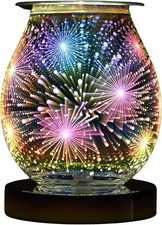 Firework 3D Touch Electric Melt Burner – Electric Scent Diffuser, Wax Melt
